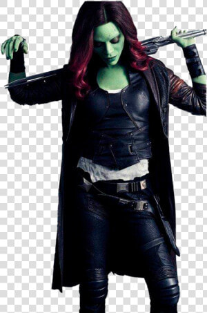 Gamora Png Pic   Avengers Infinity War Female Characters  Transparent Png