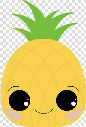 Pineapple Piña Kawaii Sticker Liz Png Pina Kawaii Pineapple   Kawaii Pineapple Clipart Png  Transparent Png
