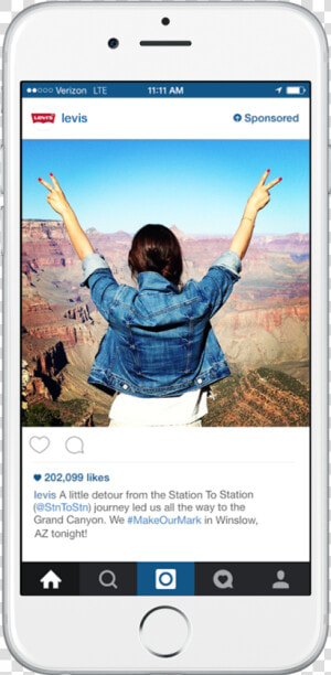 Levisv2   Instagram Feed Ad Example  HD Png Download