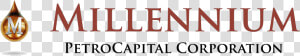 Millennium Petrocapital Corporation Logo   Petrogas  HD Png Download