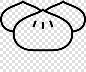 Dumplings Coloring Page   Line Art  HD Png Download