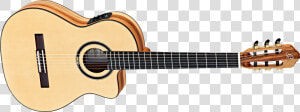 Classical Guitar 7 String   Png Download   Luna Uke Tattoo Spruce Concert  Transparent Png