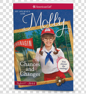 American Girl Molly Camp Book  HD Png Download