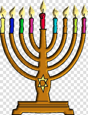 Transparent Menorah Clipart Png   Menorah Candles  Png Download