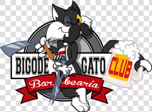   Barbearia Bigode De Gato   Png Download   Cartoon  Transparent Png
