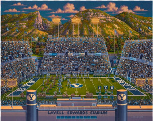 Dowdle Puzzle Of Byu  HD Png Download