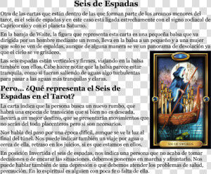 06 Seis De Espadas   Poster  HD Png Download
