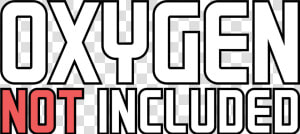 Oxygen Not Included Logo Png  Transparent Png
