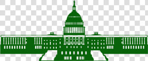 Capitolio Silhouette  HD Png Download