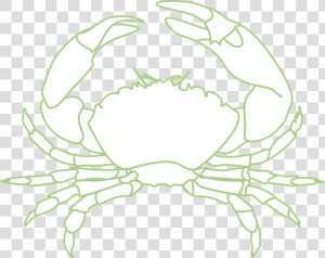 Crab  Crustacean  Sea Life  Lobster  Crayfish  Crawfish   Crab Png Black And White  Transparent Png