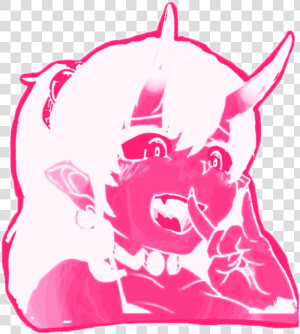  demon  demonic  devil  pink  aesthetic  grunge  gothic   Illustration  HD Png Download