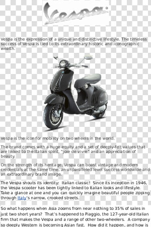 Vespa  HD Png Download