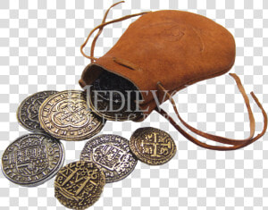 Bag Of Coins Clipart   Pieces Of Eight Clip Art  HD Png Download