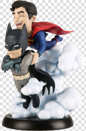 Worlds Finest Batman  amp  Superman Q fig By Quantum Mechanix   Q Fig Batman Superman  HD Png Download