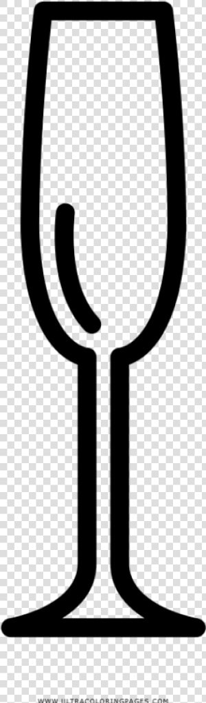 Champagne Glass Coloring Page   Guinness  HD Png Download