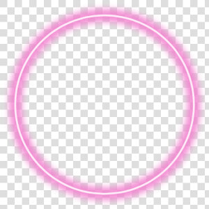  color  neon  round  circle  pink  glow  freetoedit   Circle  HD Png Download