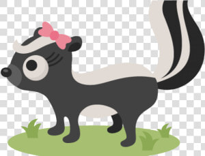 Woodland Skunk Clipart  HD Png Download
