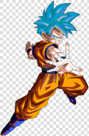 Teen Gohan Super Saiyan God Super Saiyan V2 By Hazeelart   Ssj Blue Teen Gohan  HD Png Download
