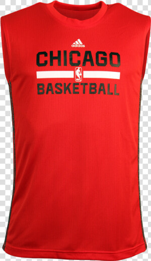 Adidas Chicago Bulls Men S Winter Hoops Reversible   Active Shirt  HD Png Download