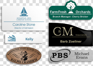 Plastic Name Tags   Sign  HD Png Download