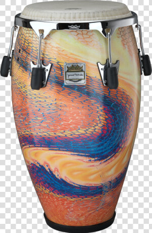 Remo Valencia Jimmie Morales Conga Drum serpentine   Remo Cg 5112 Sd  HD Png Download
