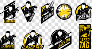 Laser Tag Vektor Etiketten   Lasertag Clipart  HD Png Download