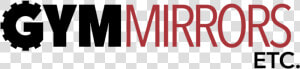 Gymmirrors Logo 2c Horiz 01  HD Png Download