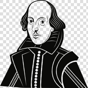 Head art neck   William Shakespeare Vector  HD Png Download