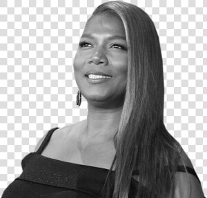 Queen Latifah Black And White  HD Png Download