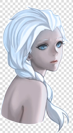  elsa  frozen  disney  anna  ice  icequeen  freetoedit   Elsa Frozen Fan Art  HD Png Download