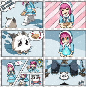 Poro In Trouble   Poro Comic  HD Png Download
