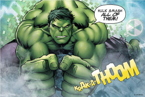Пазл Trefl Мстители   Poze Cu Tort Cu Thor  HD Png Download