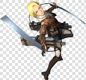 Annie Attack On Titan Game   Png Download   Attack On Titan Annie Png  Transparent Png