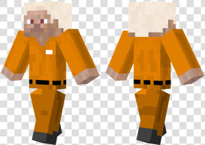 Minecraft Prisoner Steve Skin  HD Png Download