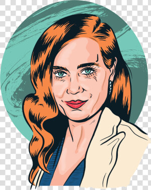 Amy Adams Illustration  HD Png Download