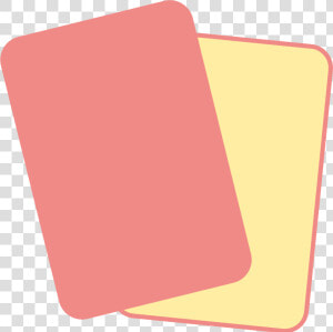 Ribbon Vector Png Free Download   Yellow And Red Card Png  Transparent Png