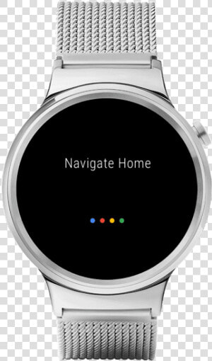 Now Available On Your Wrist   Google Assistant Smart Watch  HD Png Download