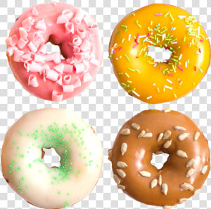 Doughnut Coffee Diet Drink Food Eating   Food That Not Good For Teeth  HD Png Download