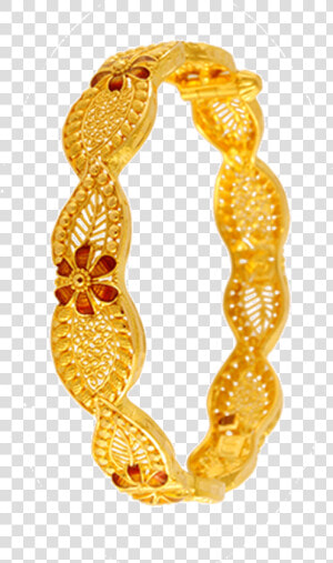 22kt Yellow Gold Bangle For Women   Gold Bangles By Pc Chandra Jewellers  HD Png Download