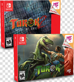 Turok 1 2 Switch  HD Png Download