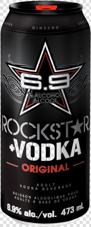 Rockstar Original 473 Ml   Rockstar Vodka Energy Drink  HD Png Download