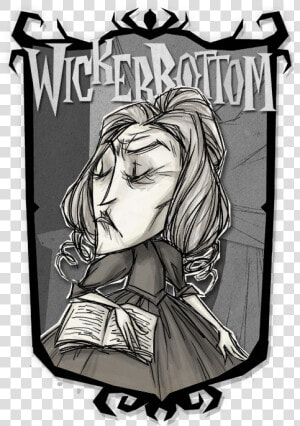 Wickerbottom Goh Portrait Alt   Wortox Don T Starve Together  HD Png Download