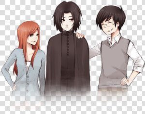 If You Ve Read My Other Posts About Snape And The Marauders    Snape X Lily X James  HD Png Download