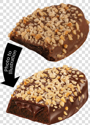 Brownies Choco Chip Png  Transparent Png