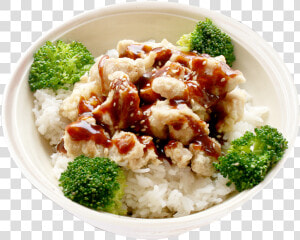 Teriyaki Chicken Png   Teriyaki Chicken With Rice Png  Transparent Png