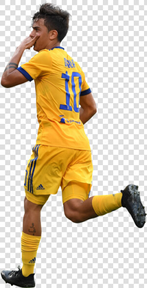 Juventus Dybala Uniforme Amarillo Png  Transparent Png