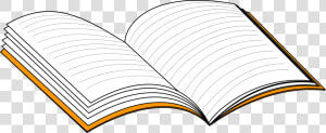 Open Notepad Clip Arts   Open Notebook Clip Art  HD Png Download
