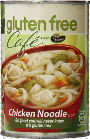 Gluten Free Cafe Chicken Noodle Soup 15 Ounce   Amy  39 s Gluten Free Chicken Noodle Soup  HD Png Download
