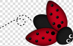 Clip Art Flying Lady Bug  HD Png Download