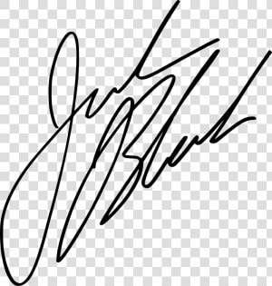 Transparent Jack Black Png   Firma De Jack Black  Png Download